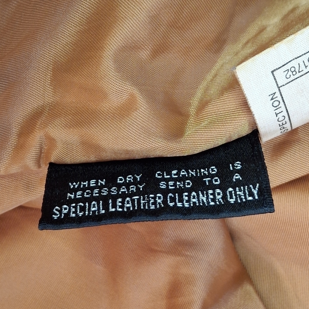 Wilsons Penny Lane Leather Faux Fur Trim Belted Hoodie Coat Women Size Medium - Picture 16 of 16